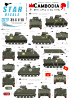 Star Decals 35-C1110 Cambodia # 1. M113 APC in the 1970s 1/35